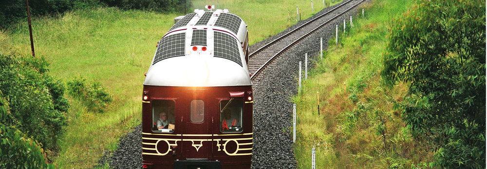 En Australie, embarquez à bord du premier train solaire au monde